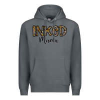 Rock ınked mama Premium Hoodie - CowhideDigitalArt