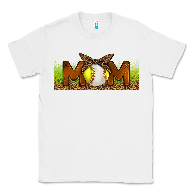 Baseball And Softball Mom Libbey Glass Classic Tee by BundleAndBundleShop | Teevron