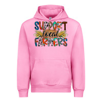 Fuchsia Pink support local farmers Urban Hoodie - RacoonDesign