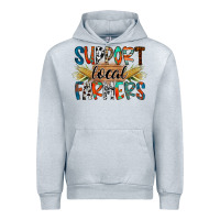 Heather Grey support local farmers Urban Hoodie - RacoonDesign