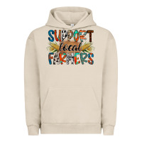 Pigment French Oak support local farmers Urban Hoodie - RacoonDesign