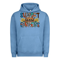 Pigment Pebble Blue support local farmers Urban Hoodie - RacoonDesign