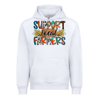 White support local farmers Urban Hoodie - RacoonDesign