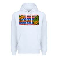 Usa Sunflower And Cactus License Plate Premium Hoodie | Teevron