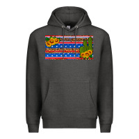 Charcoal Heather usa sunflower and cactus license plate Premium Hoodie - HRA Design Shop