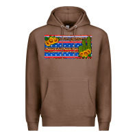 Chestnut usa sunflower and cactus license plate Premium Hoodie - HRA Design Shop