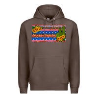 Coffee usa sunflower and cactus license plate Premium Hoodie - HRA Design Shop