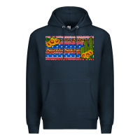 Navy usa sunflower and cactus license plate Premium Hoodie - HRA Design Shop