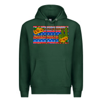 Sports Green usa sunflower and cactus license plate Premium Hoodie - HRA Design Shop