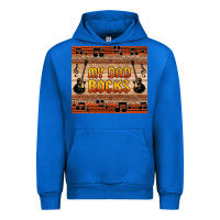 Cobalt my dad rocks Urban Hoodie - HRA Design Shop