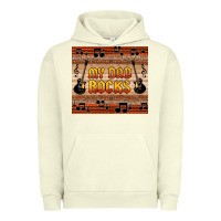 Pigment Pistachio my dad rocks Urban Hoodie - HRA Design Shop