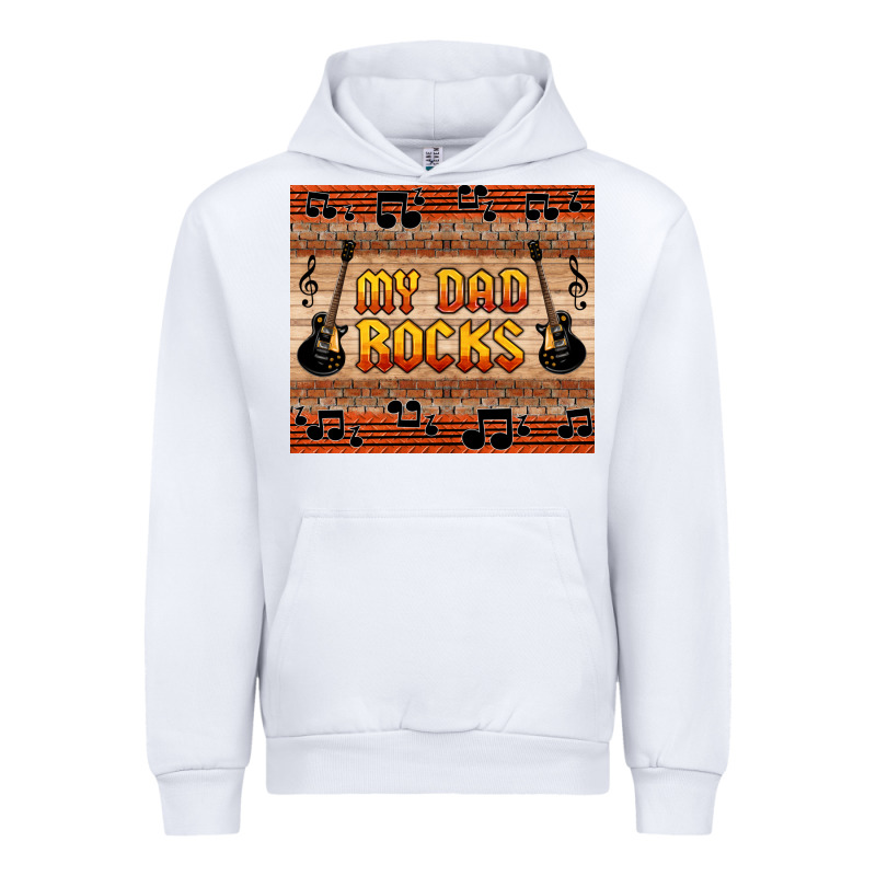 My Dad Rocks Urban Hoodie by HRA Design Shop | Teevron