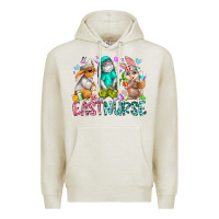 Oatmeal Heather east nurse Premium Hoodie - RacoonDesign