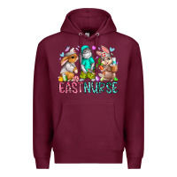 Burgundy east nurse Premium Hoodie - RacoonDesign
