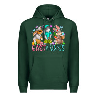 Sports Green east nurse Premium Hoodie - RacoonDesign