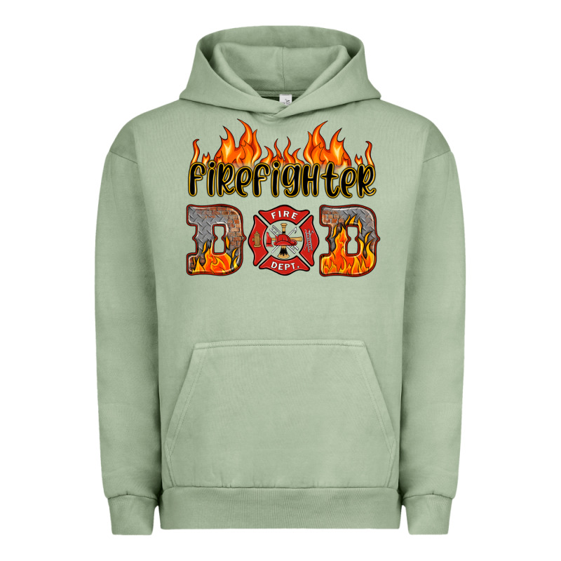 Firefighter Dad Urban Hoodie by HRA Design Shop | Teevron