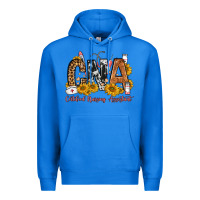 True Royal cna certified nursing assistant Premium Hoodie - FaDigitalArtStudio