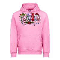 Fuchsia Pink teacher christmas Urban Hoodie - RacoonDesign