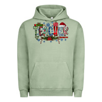 Pigment Oil Green teacher christmas Urban Hoodie - RacoonDesign