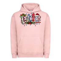 Pigment Salmon teacher christmas Urban Hoodie - RacoonDesign
