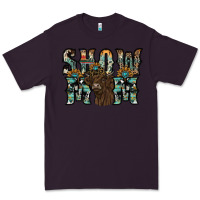 Plum show mom highland cow Premium Tee - SublimationCraftShop