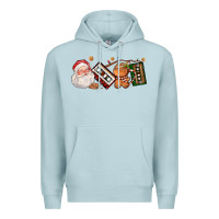 Blue Mist coffee cup santa cassette cookie Premium Hoodie - FaDigitalArtStudio