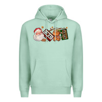 Seafoam coffee cup santa cassette cookie Premium Hoodie - FaDigitalArtStudio