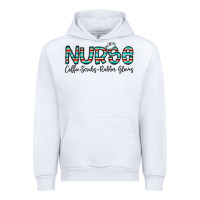 White coffee scrubs and rubber gloves Urban Hoodie - CowhideDigitalArt