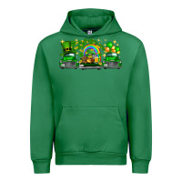 Emerald st patricks trucks Urban Hoodie - FaDigitalArtStudio