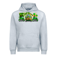 Heather Grey st patricks trucks Urban Hoodie - FaDigitalArtStudio