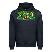 Navy st patricks trucks Urban Hoodie - FaDigitalArtStudio