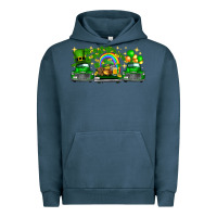 Pigment Midnight Navy st patricks trucks Urban Hoodie - FaDigitalArtStudio
