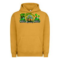 Pigment Peanut Butter st patricks trucks Urban Hoodie - FaDigitalArtStudio
