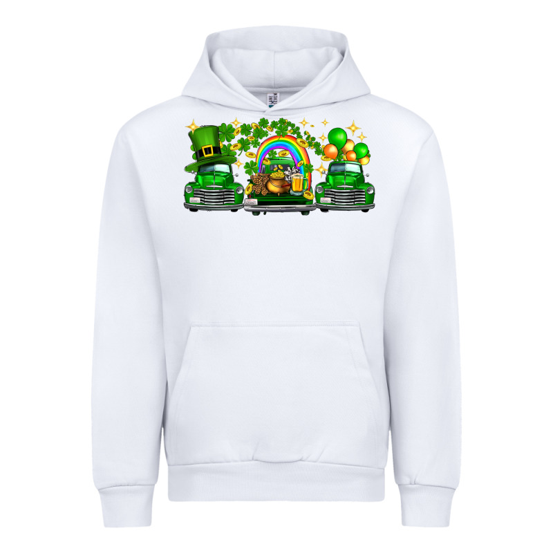 St Patricks Trucks Urban Hoodie by FaDigitalArtStudio | Teevron