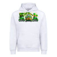 White st patricks trucks Urban Hoodie - FaDigitalArtStudio