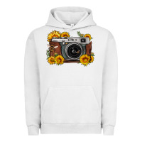 Pigment Lunar Rock sunflower bee vintage camera Urban Hoodie - FaDigitalArtStudio