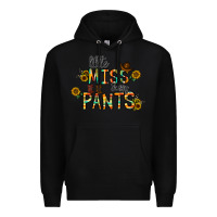 Black little mıss sassy pants Premium Hoodie - CowhideDigitalArt