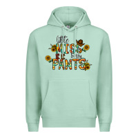 Seafoam little mıss sassy pants Premium Hoodie - CowhideDigitalArt