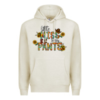 Oatmeal Heather little mıss sassy pants Premium Hoodie - CowhideDigitalArt