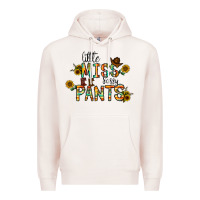 Pale Pink little mıss sassy pants Premium Hoodie - CowhideDigitalArt