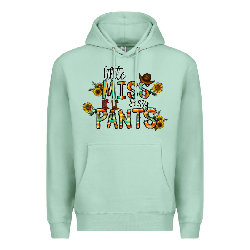 Little Mıss Sassy Pants Premium Hoodie by CowhideDigitalArt | Teevron