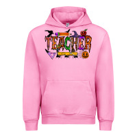 Fuchsia Pink teacher halloween Urban Hoodie - RacoonDesign