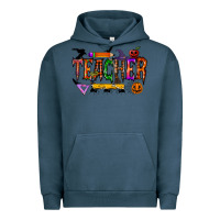Pigment Midnight Navy teacher halloween Urban Hoodie - RacoonDesign