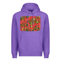 Purple watermelon leopard pattern background Premium Hoodie - HRA Design Shop