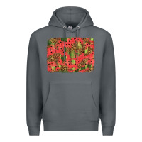 Rock watermelon leopard pattern background Premium Hoodie - HRA Design Shop