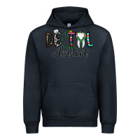 Navy dentalassistant Urban Hoodie - CowhideDigitalArt