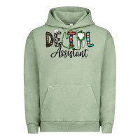 Pigment Oil Green dentalassistant Urban Hoodie - CowhideDigitalArt