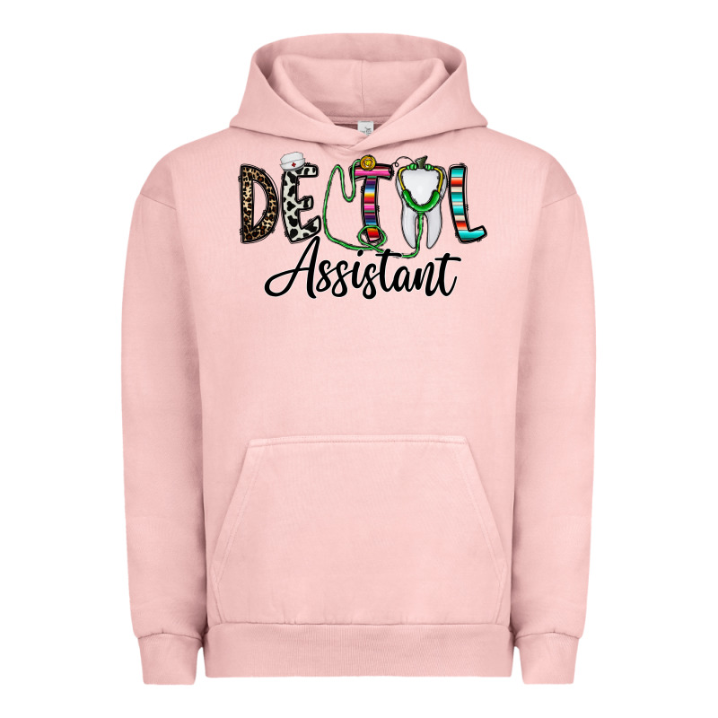 Dentalassistant Urban Hoodie by CowhideDigitalArt | Teevron