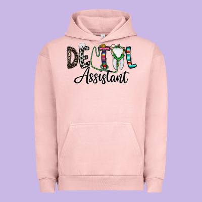 Dentalassistant Urban Hoodie Designed By Cowhidedigitalart