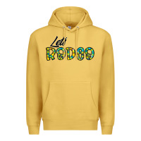 Antique Gold let's rodeo Premium Hoodie - CowhideDigitalArt
